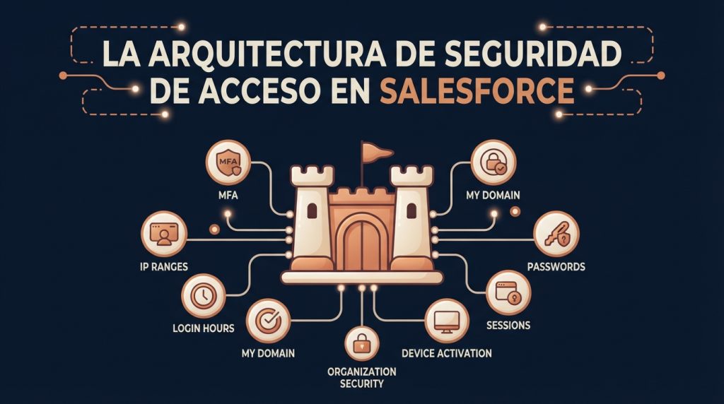 Introducción a la arquitectura de seguridad de acceso en Salesforce
